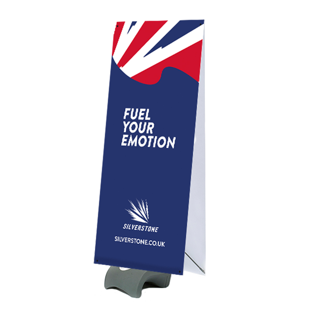 standee chan de nuoc tang giam