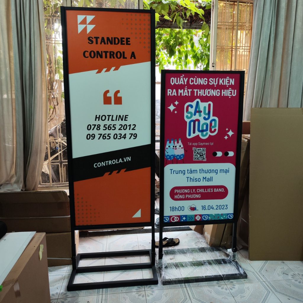 Standee sự kiện ngoài trời