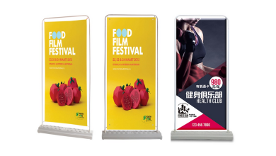 avt standee kieu cua de nuoc