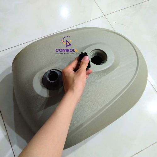 chân đế nước tăng giảm