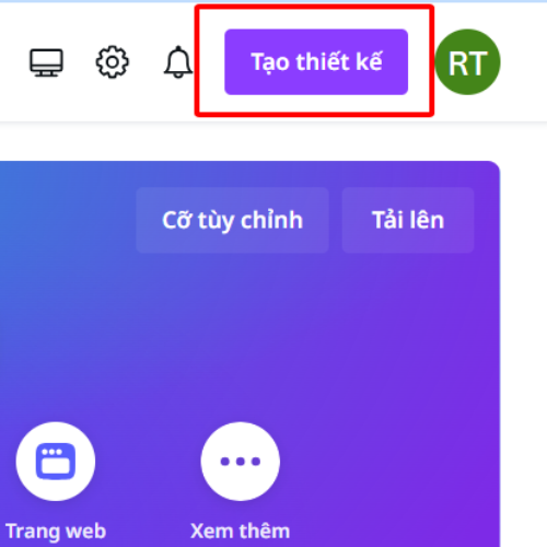 tạo thiết kế 