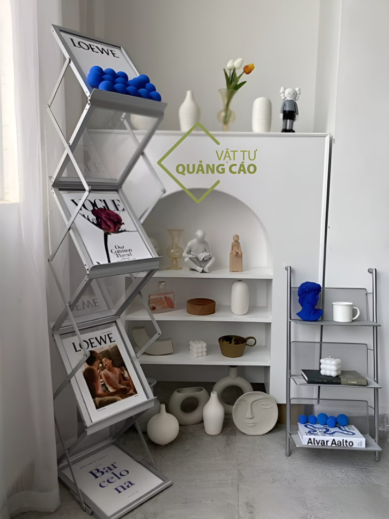 kệ ziczac bằng nhôm