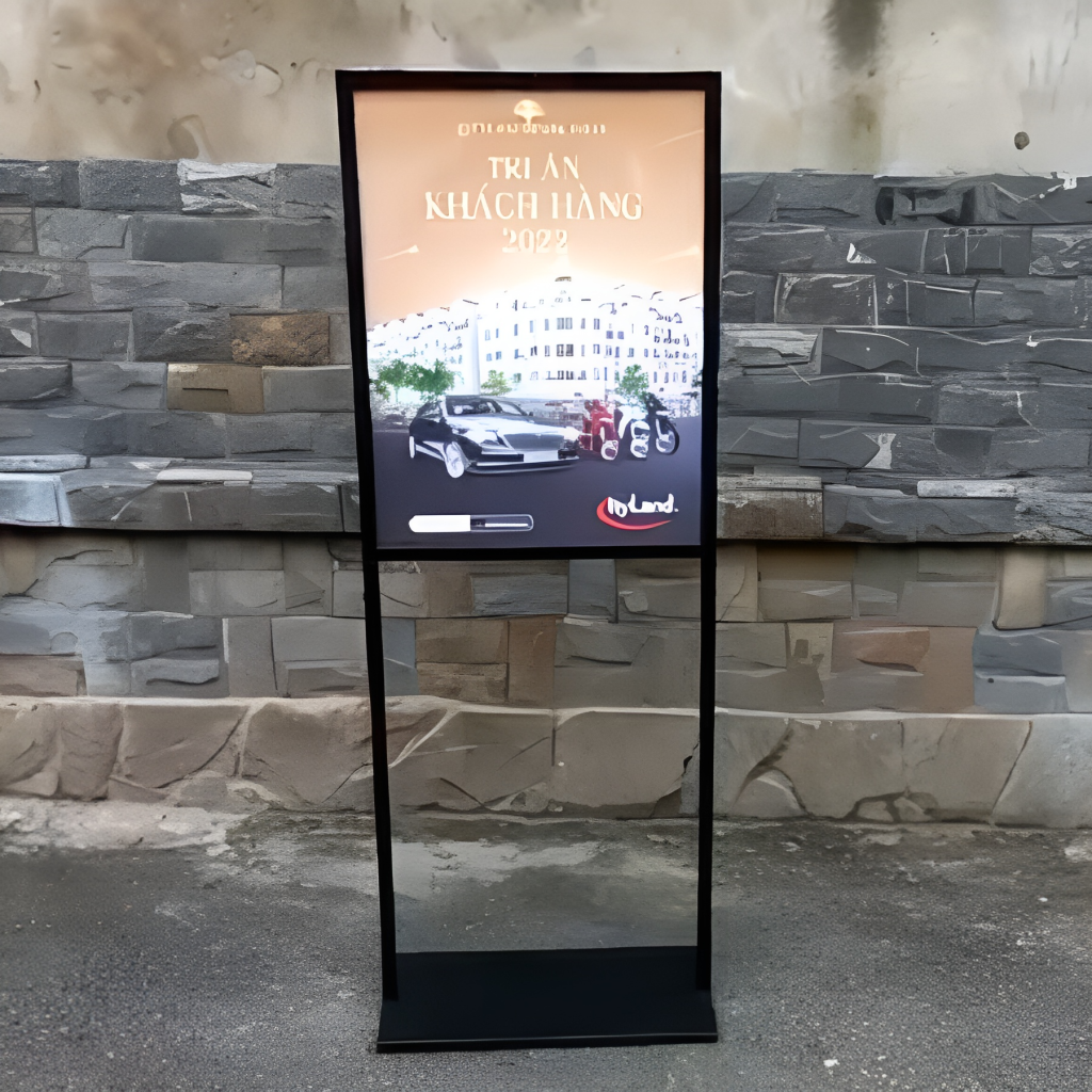 standee chân sắt size nhỏ