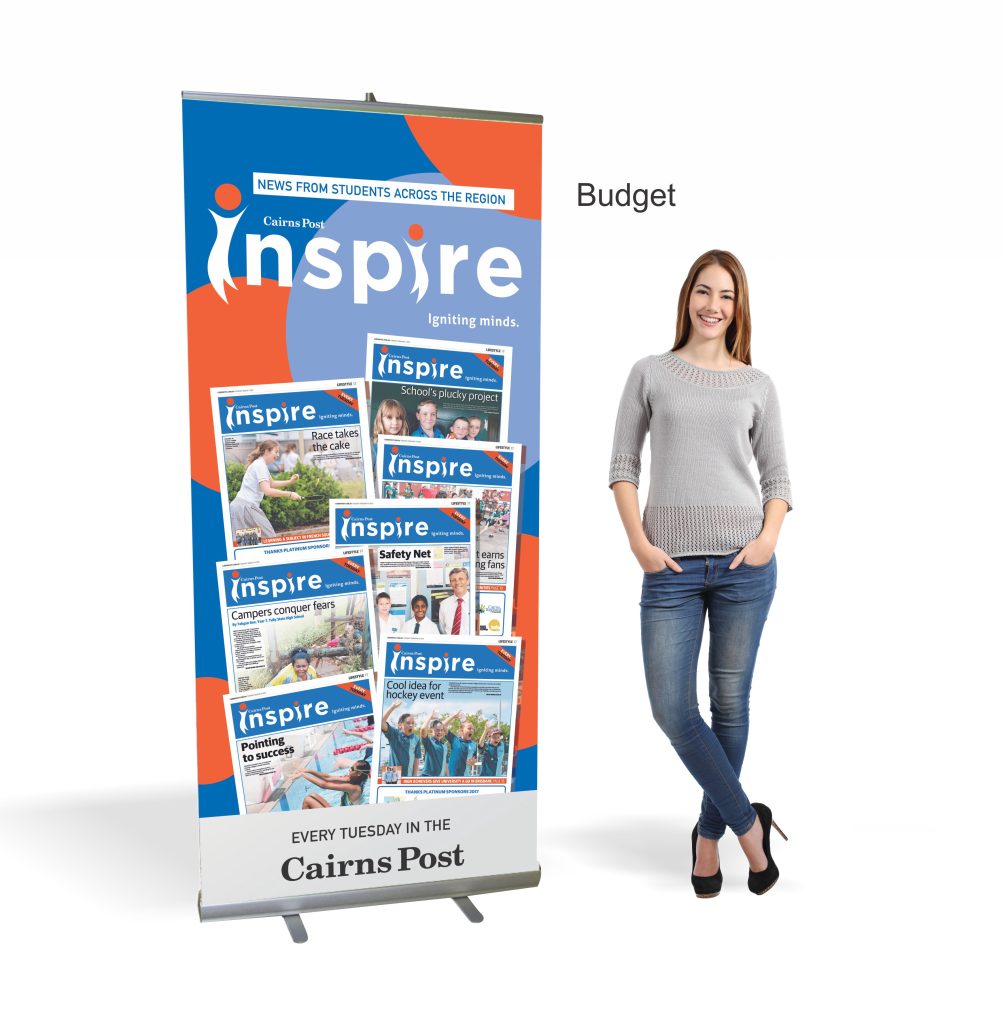 standee cuốn nhôm giá rẻ