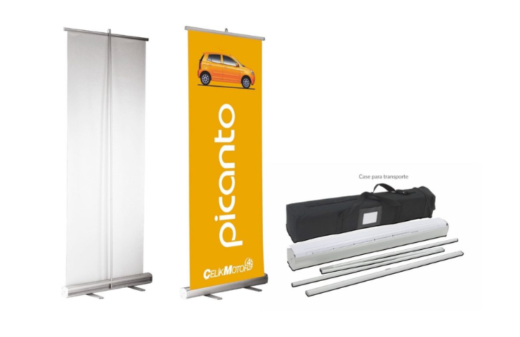 standee cuốn nhựa cao cấp