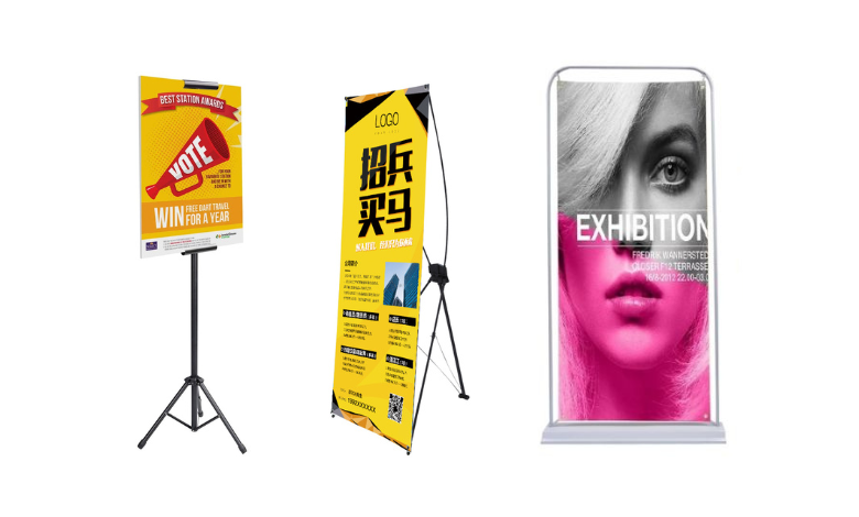 avt standee in bạt