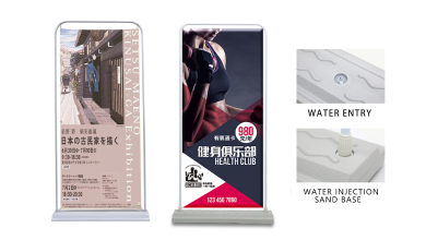 avt standee kiểu cửa