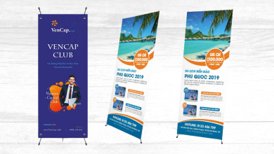 avt standee quảng cáo sự kiện