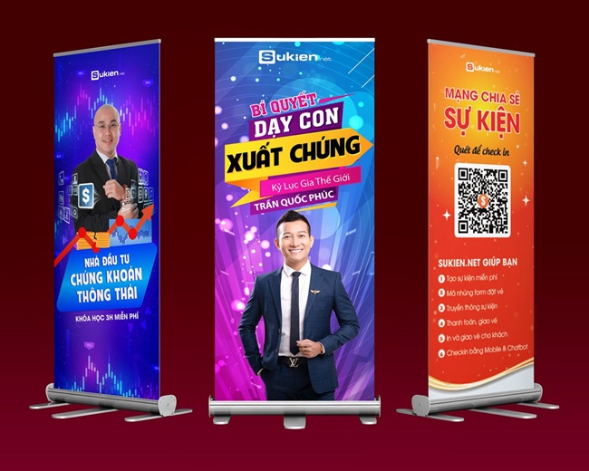standee quảng cáo sự kiện