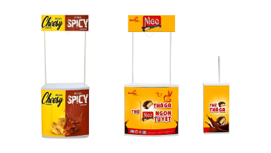 avt booth nhựa nhỏ