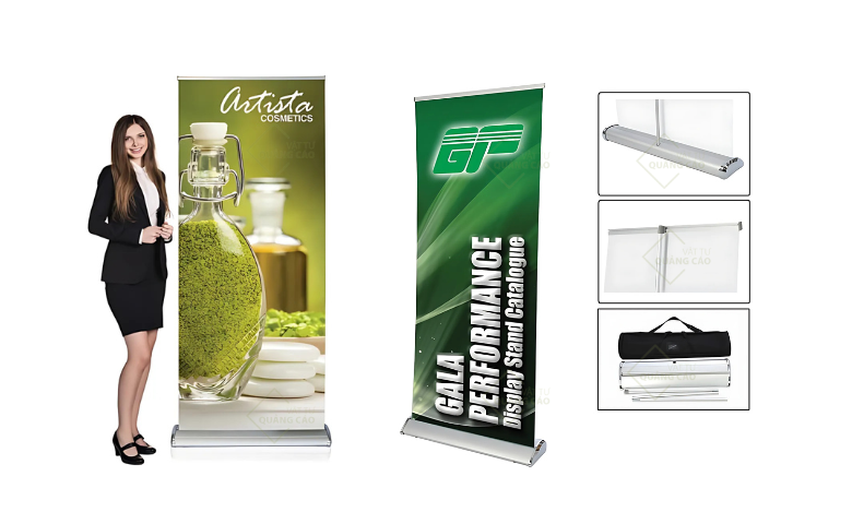 avt standee đế nhựa