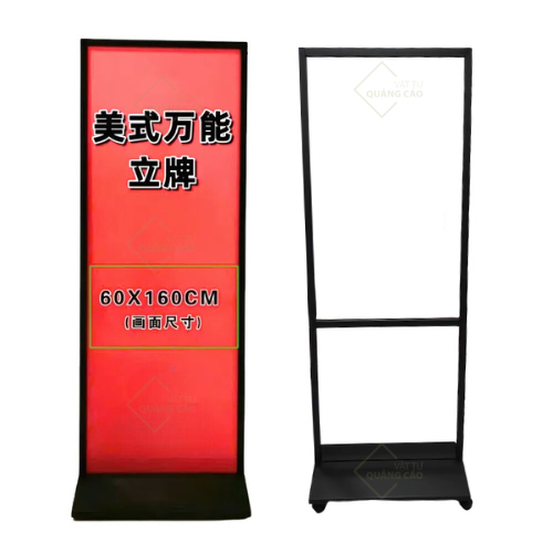 standee khung sắt mới