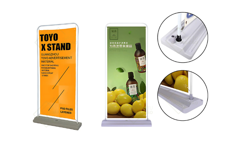 avt standee đế nước