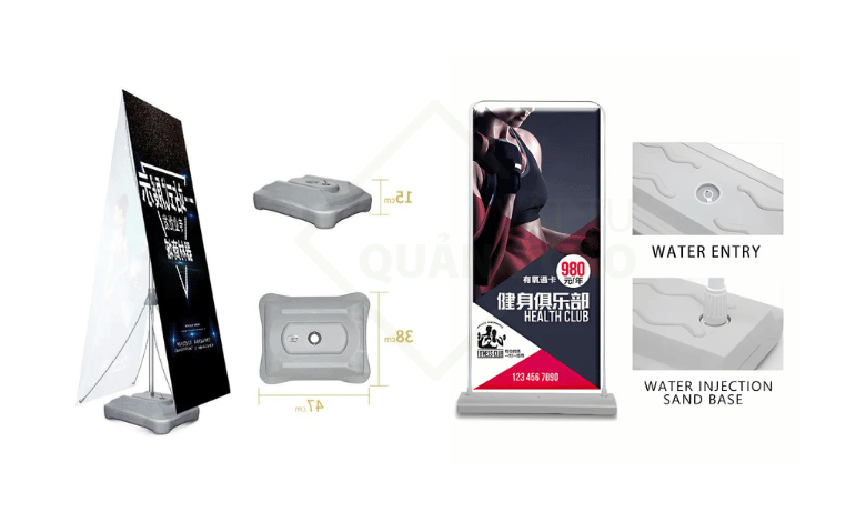 avt standee cản gió