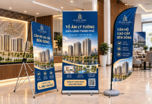 standee bất động sản chuyên nghiệp